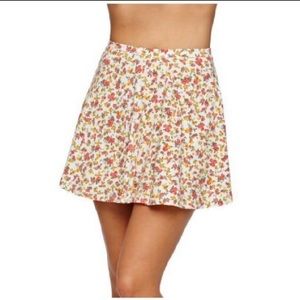 Pacsun floral skirt